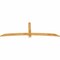 Ekena Millwork Bellingham Rough Sawn Timber Gable Bracket, Western Red Cedar, 96"W x 32"H x 2"D x 4"F, 8/12 Pitch GBW096X32X0204BEL00RWR - alternate 5
